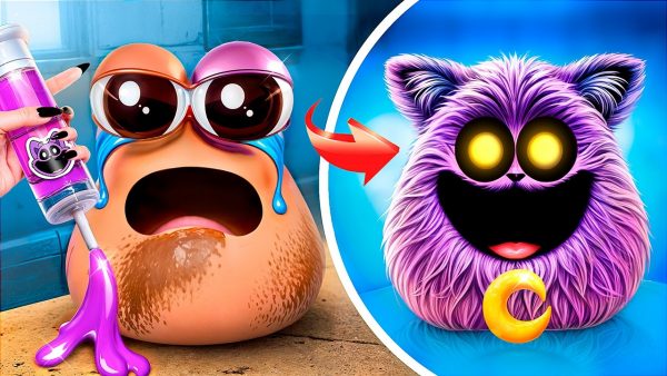 Преображение Поу в красотку Catnap! Poppy Playtime 3 в реальной жизни