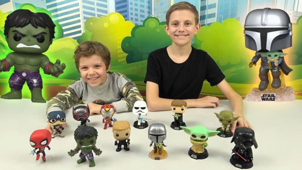 МСТИТЕЛИ MARVEL и персонажи из Star Wars — Даник с Никитой и фигурки Funko POP